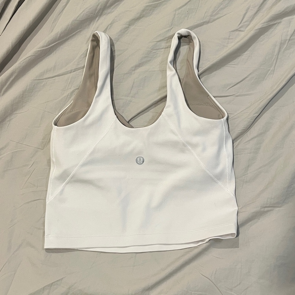 Lululemon White Align Tank Top
